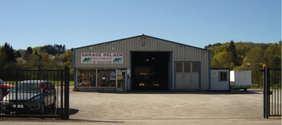 Garage DelBen en Creuse